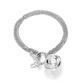 Stylesphere Silver Plated Brass Bracelet-