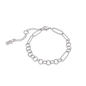 The Chain Addiction silvery chain bracelet with links -