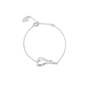 Melting Heart Bracelet With Silver 925° Chain-