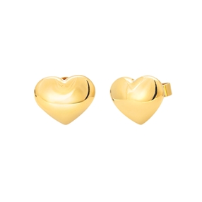 Style Stories Yellow Gold Plated Stud Earrings-