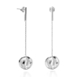 Stylesphere Silver Plated Brass Long Earrings-