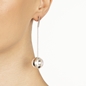 Stylesphere Silver Plated Brass Long Earrings-