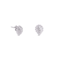 Fashionable.Me Silver Earrings with Beehive Motif-