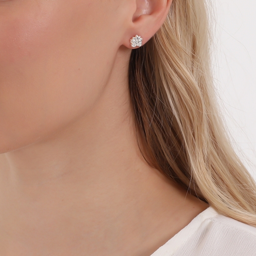 Fashionable.Me II Silver 925° Earrings with Acroceramo Motif-