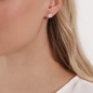 Fashionable.Me Silver Earrings with Acroceramo Motif-