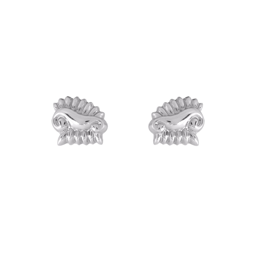 Archaics silver earrings ionic motif-