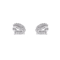 Archaics silver earrings ionic motif-