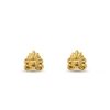 Archaics gold plated earrings palmette
