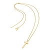 Carma gold plated adjustable necklace