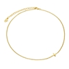 Carma 18k Yellow Gold Plated Brass Short Necklace