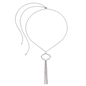 Chic Princess Silver Plated Long Necklace-