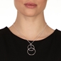 Link Up Silver 925 Short Necklace-