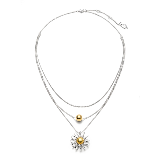 Dainty World Silver 925 Medium Length Necklace-