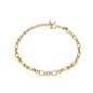 The Chain Addiction gold plated chain necklace with toggle clasp-