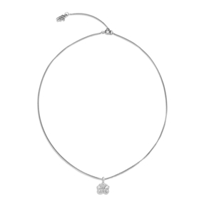 Fashionable.Me Necklace Silver 925° Chain With Small Archive Motif-