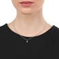 Fashionable.Me Silver Chain Necklace With Small Drop Motif-