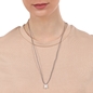 Fashionable.Me Cord Necklace With Silver 925° Small Bear Motif-