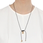 Fashionable.Me Cord Necklace With Gold Plated Small Bear Motif-