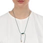 Fashionable.Me Cord Necklace With Gold Plated Bell Motif-