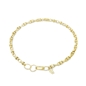 The Chain Addiction gold plated chain necklace with links-