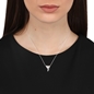 Melting Heart Necklace With Silver 925° Chain-