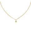 Fashionable.Me II Silver 925° 18K Yellow Gold Plated Chain Necklace with Eye Motif