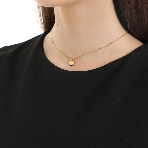 Fashionable.Me Gold Plated Chain Necklace with H4H Motif-