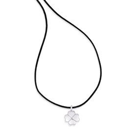 Fashionable.Me II Cord Necklace With Silver 925° Hanging H4H Motif-