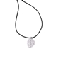 Fashionable.Me Cord Necklace With Silver Beehive Motif-