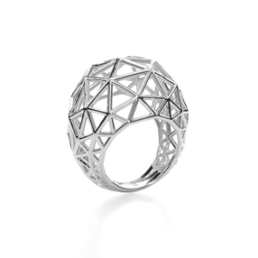 Stylesphere Silver Plated Brass Ring-