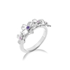 The Dreamy Flower silver 925° ring with flowers motif