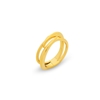 The Chain Addiction gold plated ring