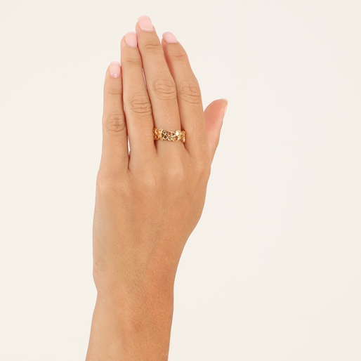 Oh Honey gold plated ring-