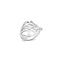 Winged Spirit silver ring with wing motif-