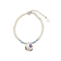 Memory Beat white-light blue pearl bracelet and bead-