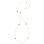 Mod Princess Yellow Gold Plated Long Necklace -