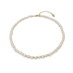 The Chain Addiction II short pearl necklace-