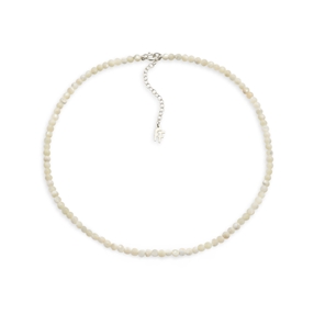 Memory Beat short white pearl necklace-