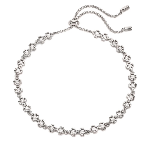 Miss Heart4Heart Silver 925 Rhodium Plated Adjustable Bracelet -