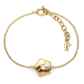 Bloom Bliss Yellow Gold Plated Bracelet-