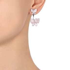 Wonderfly Silver 925 Short Earrings-