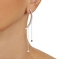 Wishing On Silver 925 Long Earrings-
