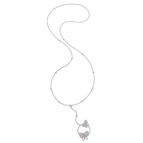 Wonderfly Silver 925 Long Necklace-