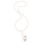 Wonderfly Rose Gold Plated Long Necklace-