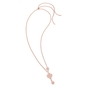 Heart4Heart Rose Gold Plated Short Necklace-