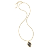 Desire Drops Yellow Gold Plated Long Necklace