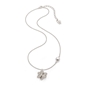 Blooming Grace Silver 925 Short Necklace-