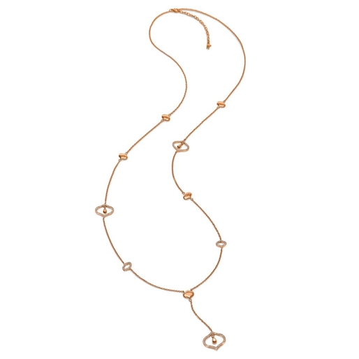 Dream Princess Rose Gold Plated Long Necklace-
