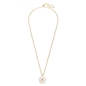Bloom Bliss Yellow Gold Plated Long Necklace-
