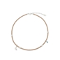 Fashionable.Me necklace/bracelet with moon and topaz stone-